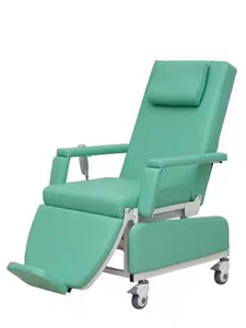 Poltrona Motorizzata Multifunzione con Braccioli Regolabili e Imbottitura in Memory Foam per Reparti di Oncologia e Nefrologia - Product Image 1