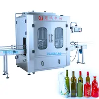 Özelleştirilmiş kabarcık sıvı dolum kapatma etiketleme üretim hattı şişe dolum kapatma ve etiketleme makinesi için kabarcık su