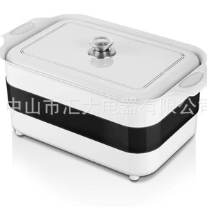 Générateur de fumée 3L 8 buses, fumée épaisse, usage commercial, brumisateur électrique, forme carrée, prise européenne - Product Image 2