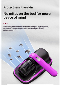 Aspirapolvere UV Portatile per Materassi ad Alta Aspirazione, per Uso Domestico, Contro Acari e Polvere, per Biancheria da Letto - Product Image 4