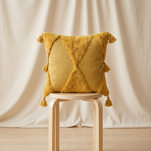 Funda de Cojín de Algodón 100% Tejido Suave para Decoración Moderna del Hogar - Product Image 3