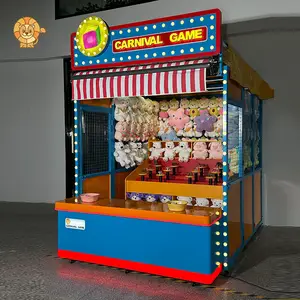 Giochi di carnevale di lusso cabina di intrattenimento interattivo parco divertimenti all'aperto carnevale booth beanbag gioco può essere personalizzato