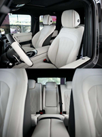 Nouvelles housses de sièges de luxe pour sièges arrière et conducteur, kit d'amélioration de l'intérieur pour G Class G Wagon W463 W464