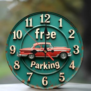 Round Wooden Wall <b>Clock</b> 25x25Cm <b>Silent</b> Quartz Home Decor Corridor Entrance <b>Clock</b> - Product Image 1