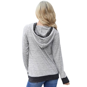 Wholesale PIHA SPORTS Custom <b>Ladies</b> Zip-Up Fleece Hoodie <b>Sweatshirt</b> Polyester/Cotton Lined Winter <b>Long</b> Sleeve - Product Image 4