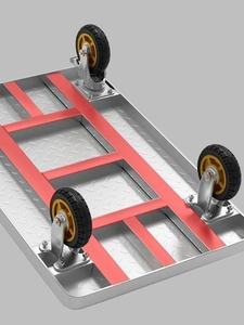 Master-Series Reinforced Plastic Folding Dolly With Large <b>Weight</b> Capacity And Portable <b>Storage</b> Design For Industrial Logistics - Product Image 5