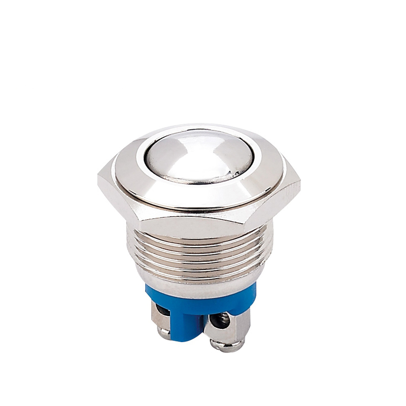JINGTENG 16A-Q10J 16 мм самоблокирующийся фиксатор или мгновенный сброс короткий водонепроницаемый металлический кнопочный переключатель
