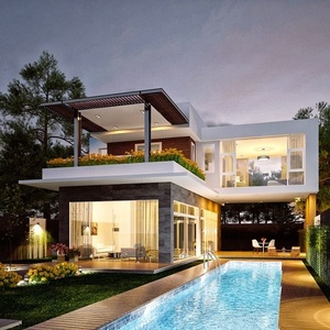 Grande <span class=keywords><strong>piscine</strong></span> belle maison préfabriquée de salon - Product Image 1