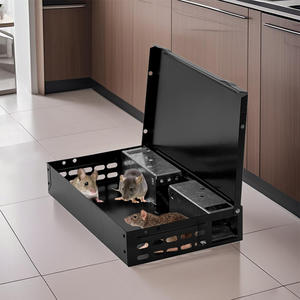Piège à Souris et Rats Multi-Prises en Métal pour Capture Vivante, Usage Intérieur et Extérieur pour Chambre, Cuisine, Jardin, Lutte Contre les Rongeurs Nuisibles, Logo Personnalisable - Product Image 1