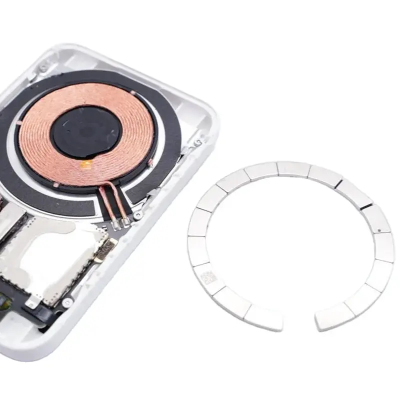 Cincin Magsafe untuk pengisi daya ponsel nirkabel magnetis Universal Magsafe cincin Magnet kualitas tinggi 1mm