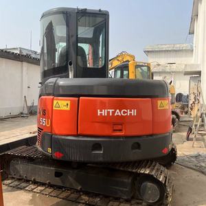 Mini-excavatrice d'occasion Hitachi Zx55u en vente, faible nombre d'heures de travail, mini-pelle d'occasion Hitachi Zx55u en bon état - Product Image 3