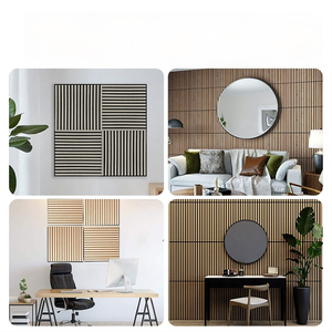 Paneles Acústicos Decorativos <span class=keywords><strong>de</strong></span> Madera <span class=keywords><strong>de</strong></span> Roble, Paneles <span class=keywords><strong>de</strong></span> Madera MDF Acanalados, Revestimiento Flexible Akupanel para Paredes <span class=keywords><strong>de</strong></span> Hoteles y Casas - Product Image 3