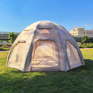 Vente directe <span class=keywords><strong>d</strong></span>'usine de tentes gonflables circulaires octogonales pour le <span class=keywords><strong>camping</strong></span> en plein air, adaptées à plus de 10 personnes, tente pneumatique - Product Image 4
