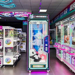 آلة ألعاب أركيد بتصميم مخصص تعمل بالعملات المعدنية لسحب الدمى مصنوعة من المعدن والأكريليك مع ضمان لمدة عام - Product Image 3