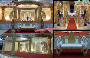 Vente en gros de pivoines pour mariage, manchettes, en fibre de verre, pour le jardin, en plein air, magnifique, indien, paon - Product Image 6