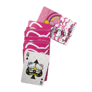 Cartes à Jouer Personnalisées Imprimées de Haute Qualité, Anime Mignon Rose, Papier Écologique, Échantillon <span class=keywords><strong>Gratuit</strong></span>, Logo Personnalisé, Designs Classiques de Dessins Animés - Product Image 2