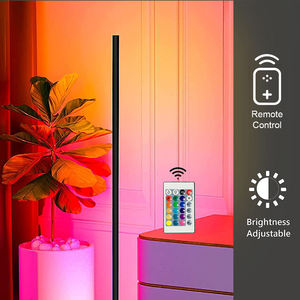Sản Phẩm Mới Đèn Hoàng Hôn Xung Quanh Thông Minh Đèn Ban Đêm Trang Trí Thay Đổi Màu RGB Đèn Sàn Góc <span class=keywords><strong>Led</strong></span> Đứng - Product Image 3
