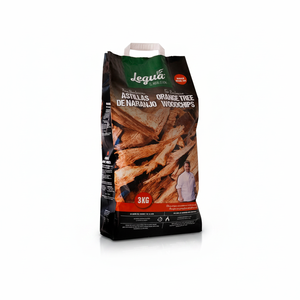 Bolsa de 3kg con división de naranjos españoles de madera dura de alta calidad para cocinar y fumar fácilmente en su producto de carbón de barbacoa - Product Image 2