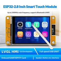 Carte de développement SHCHV C3773-3 ESP32-2432S028 SBC, écran intelligent TFT LVGL WIFI de 2,8 pouces 240*320, module d'affichage tactile, kits ESP32