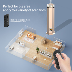 Siweiyi/Greaz Portable USB Rechargeable 120ml Long Lasting Aluminum Essential <b>Oil</b> Aroma <b>Diffuser</b> App Control for Household Hotel - Product Image 4