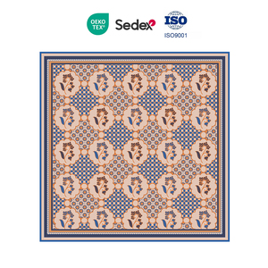 منديل جيب حريري مربع بنمط زهور بريطاني عتيق للبدلات الرسمية وقمصان الزفاف، متوفر بالجملة - Product Image 5