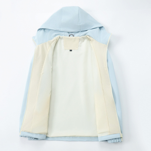 Vente en gros de softshell pour hommes à la mode imperméable longue softshell pour hommes personnalisable logo fermeture éclair respirant - Product Image 2