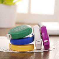 Mini ruban à mesurer rétractable souple de 1.5m avec logo personnalisé, ruban à mesurer promotionnel pour la taille et les soins infirmiers médicaux