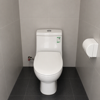 Cabine de toilettes modulaire portable moderne, écologique, pour extérieur, toilettes publiques mobiles pour parc, chantier de construction