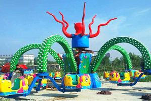 <span class=keywords><strong>Crazy</strong></span> Dancing Giant Octopus Rides Fairground <span class=keywords><strong>Manege</strong></span> Theme Park Indoor Swing Attractions Fabriquées Public Rotary Amusement - Product Image 4
