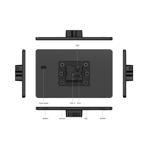 Oem odm 10 לוח קיר אינץ 1280*800 השפתיים octa ליבה לוח אנדרואיד poe rj45 rs485 12vdc טמפרטורה חיישן בית חכם לוח - Product Image 5