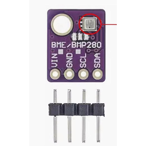 Module de capteur de pression atmosphérique, de température et d'humidité de haute précision OKY3259-2-1 GY-BME280 5V I2C SPI pour Arduino - Product Image 1