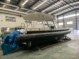 Морской король 10,5 м 35ft алюминиевая подвесной ребро надувная рыбацкая лодка для продажи - Product Image 2