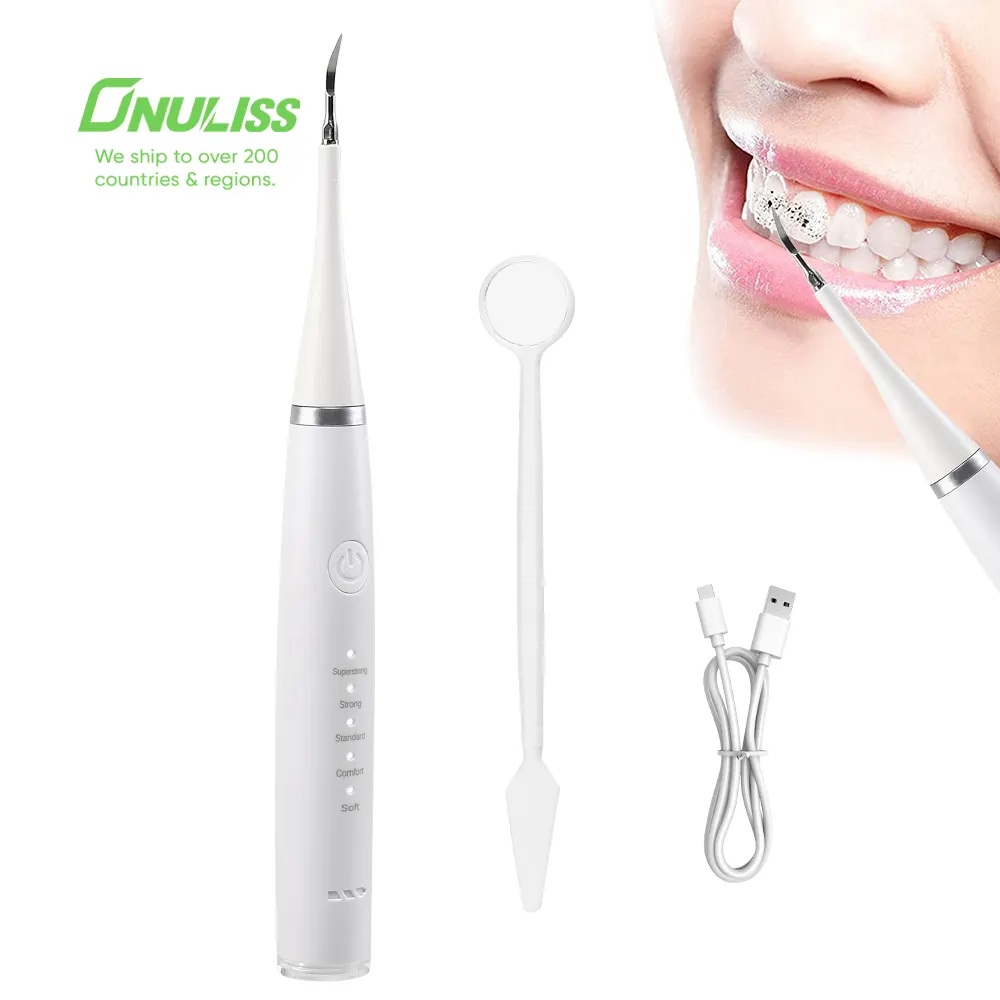 Neuer tragbarer elektrischer Zahnreiniger elektrisches Zahnreinigungswerkzeug mit austauschbarer Zahnbürste