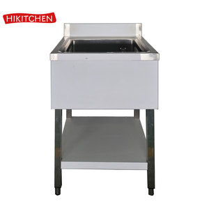 Évier commercial en acier inoxydable 201/304 résistant à la corrosion pour hôtel, restaurant, <span class=keywords><strong>camping</strong></span>, pour la préparation et le nettoyage des aliments - Product Image 5