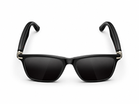 Lunettes Intelligentes AI avec Microphone Type-C, Conduction Aérienne, Commande Tactile, Écouteurs IP68, Lecteur de Musique, Appel Téléphonique, Connexion BT Sans Fil