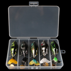 16.9G Leurre Appât Hélice Tracteur Dur Appât Flottant Crayon Leurre Appât VIB <span class=keywords><strong>Blood</strong></span> Hook - Product Image 3