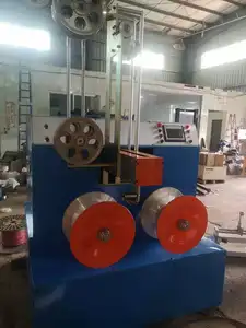 Double-Heads Automatic Horizontal Coiling Machine Cable Manufacturing Equipment For Winding Process