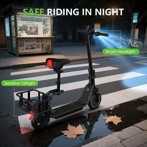 Scooter Eléctrico Plegable de 350W con Iluminación Frontal y Aplicación Inteligente, Disponible en Almacenes Locales de <span class=keywords><strong>la</strong></span> UE/Reino Unido - Product Image 5