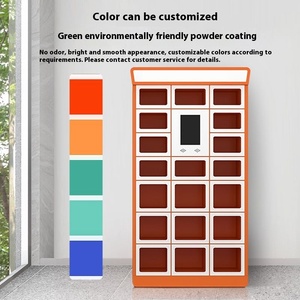 Hai mặt thông minh Take-out thương mại tự nâng tủ nhiệt bảo quản khử trùng lưu trữ cho văn phòng thông minh - Product Image 4