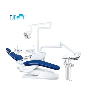 CE ISO Approved German Grade Dental Clinic Luxury Soft Microfiber Leather Cushion Steady Dental Chair Unit Price