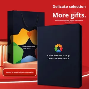 Set de Regalo Empresarial Moderno y Sencillo: Tazas de Café y Cuadernos Personalizables con Logotipos, Hechos en China para Eventos de Inauguración - Product Image 1