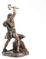 Statue en bronze du dieu grec du feu et de la forge