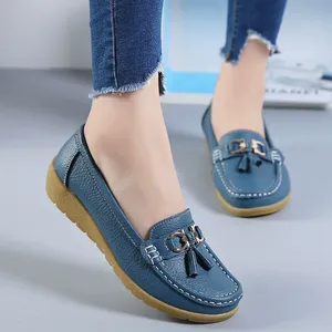 <span class=keywords><strong>Scarpe</strong></span> da <span class=keywords><strong>Donna</strong></span> di Alta Qualità, Mocassini a Punta Traspiranti, <span class=keywords><strong>Scarpe</strong></span> Basse Monocolore, Vendita all'Ingrosso - Product Image 4