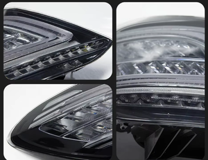 ชุดไฟท้ายรถยนต์ C-Class W205 ปี 2015-2018 สีแดงใหม่ ABS LED ไฟเลี้ยวแบบไหล C180 12V ไฟท้าย 555 ใหม่ LED - Product Image 6