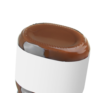 Pot en verre à tartiner de noisettes vide personnalisé de 180g <span class=keywords><strong>350g</strong></span> avec bouchon en plastique pot en verre de sauce au chocolat de 13oz 7.7oz - Product Image 6
