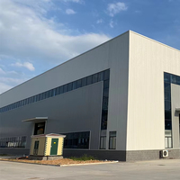 Hangar à structure métallique à 3 étages, entrepôt Peb, structure métallique pour atelier