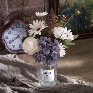 CallaFloral Ramo de Hortensias Artificiales CF01363, Decoración para Bodas y Hogar, Alta Simulación, Tela Plástica Tejida - Product Image 1