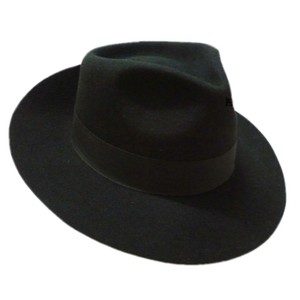 Cappello Fedora Jazz Classico in Lana Nera MICHAEL JACKSON <span class=keywords><strong>MJ</strong></span> per Uomo, per Feste, Affari o Attività all'Aperto - Product Image 2