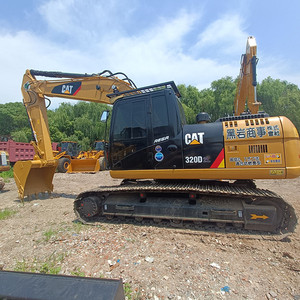 Excavadora de cadenas 320D2L de 20 toneladas, modelo 2022, con componentes hidráulicos Kawasaki, cucharón de excavación de 1m, motor Cummins, 0-2000 horas. - Product Image 4