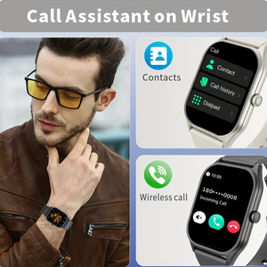 Montre connectée SENBONO T13 avec écran TFT HD ultra-fin <span class=keywords><strong>de</strong></span> 1,955 pouces, bracelet en silicone, étanche IP68, suivi <span class=keywords><strong>du</strong></span> <span class=keywords><strong>cycle</strong></span> <span class=keywords><strong>menstruel</strong></span> et <span class=keywords><strong>du</strong></span> sommeil pour femmes - Product Image 6